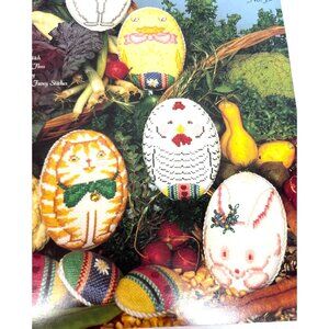 Designing Women Unlimited Cross Stitch Pattern Book Animal Eggs No. 51